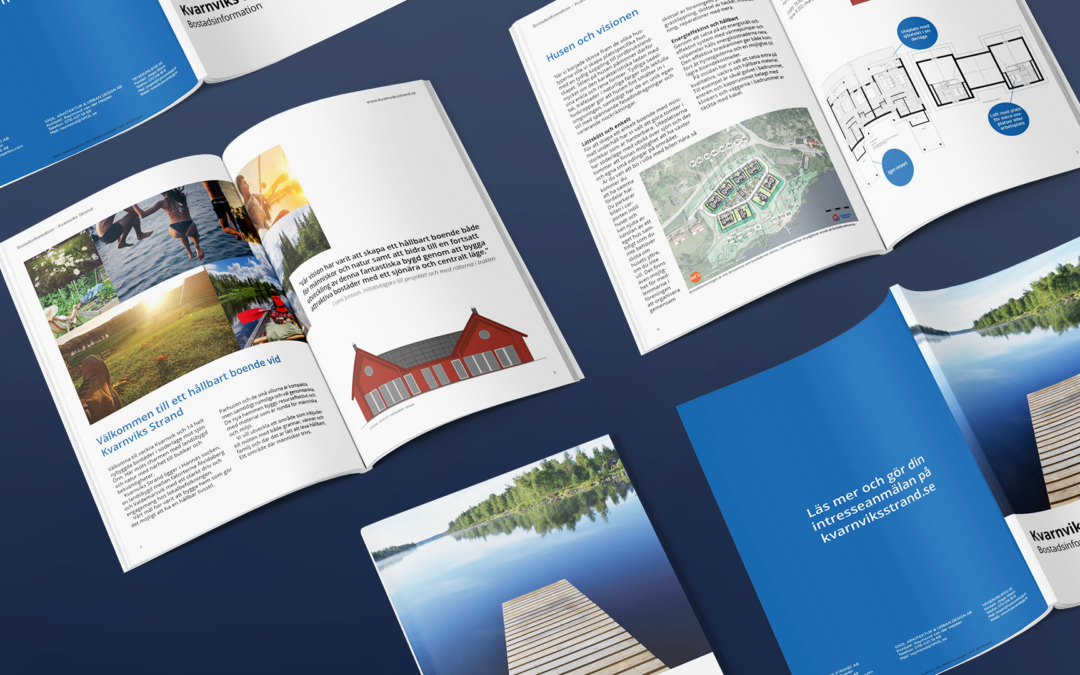 Läs broschyren “Bostadsinformation” med allt du behöver veta om Kvarnviks Strand